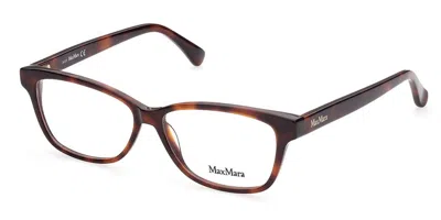 Max Mara Mm5013 Women's Glasses, Tortoiseshell, Size 54 In Brown