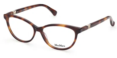 Max Mara Mm5014 052 Occhiali Da Vista Tartarugatishell Per Donna (solo Montatura) In Multi
