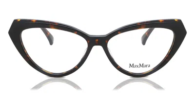 Max Mara Mm5015 052 Occhiali Da Vista Tartarugatishell Per Donna (solo Montatura) In Multi