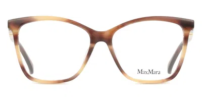 Max Mara Mm5017 Women's Glasses, Brown, Size 53 In Purple
