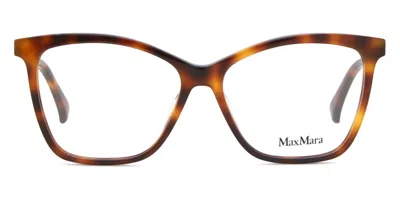 Max Mara Mm5017 052 Occhiali Da Vista Tartarugatishell Per Donna (solo Montatura) In Multi