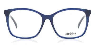 Max Mara Mm5023 090 Women's Glasses Blue Size 55 - Free Lenses - Blue Light Block Available