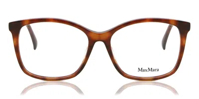 Max Mara Mm5023 053 Occhiali Da Vista Tartarugatishell Per Donna (solo Montatura) In Brown