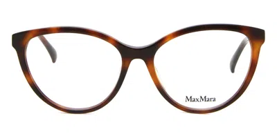 Max Mara Mm5024 052 Occhiali Da Vista Tartarugatishell Per Donna (solo Montatura) In Multi