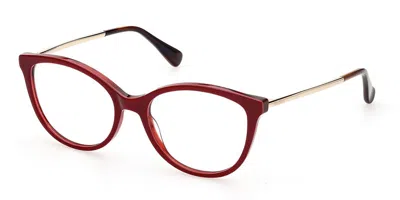 Max Mara Mm5027 Women's Glasses, Red, Size 53