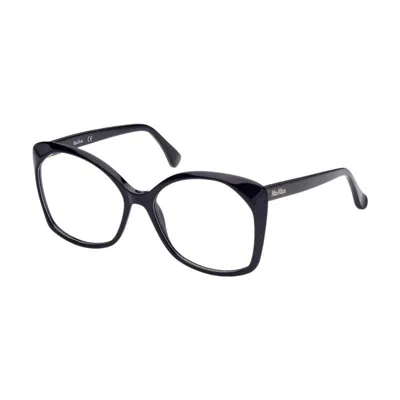 Max Mara Mm5029001 Square Full Rim Eyeglasses In White