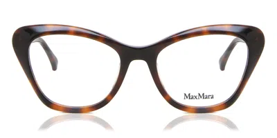 Max Mara Mm5030 052 Occhiali Da Vista Tartarugatishell Per Donna (solo Montatura) In Brown