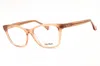 Max Mara Ladies Brown Rectangular Eyeglass Frames Mm5032 In Multi