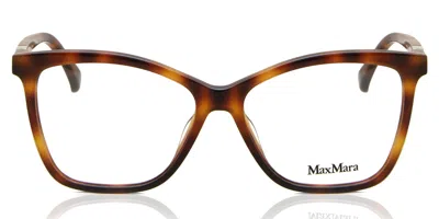 Max Mara Mm5032 052 Occhiali Da Vista Tartarugatishell Per Donna (solo Montatura) In Brown