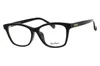 Max Mara Rectangle-frame Glasses In Black
