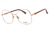 Max Mara Mm5034 034 Shiny Light Bronze 54mm In Multi