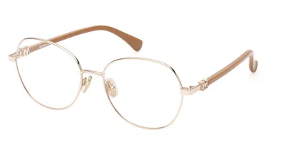 Max Mara Mm5034 Women's Glasses, Gold, Size 54