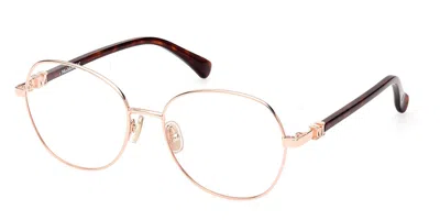 Max Mara Mm5034 Women's Glasses, Rose-gold, Size 54