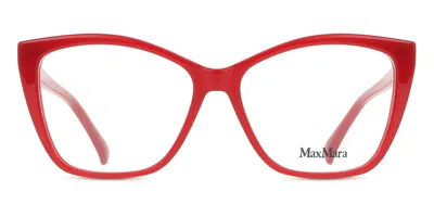 Max Mara Mm5036 66a Women's Glasses Red Size 54 - Free Lenses - Blue Light Block Available