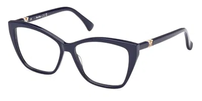 Max Mara Mm5036 Women's Glasses, Blue, Size 54
