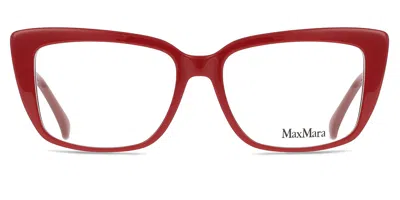 Max Mara Mm5037 066 Women's Glasses Red Size 54 - Free Lenses - Blue Light Block Available