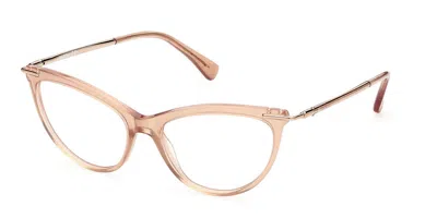 Max Mara Mm5049 Women's Glasses, Brown, Size 53