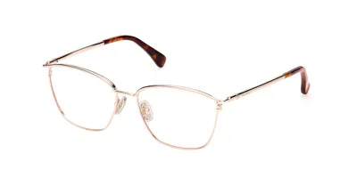Max Mara Mm5056 Women's Glasses, Rose-gold, Size 54
