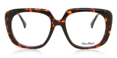 Max Mara Mm5058 052 Women's Glasses Tortoiseshell Size 53 - Free Lenses - Blue Light Block Available In Brown