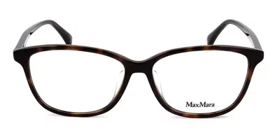 Max Mara Mm5065-d Asian Fit Women's Glasses, , Size 55 In Black