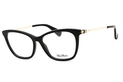 Max Mara Mm5070 Cat Eye Acetate Eyeglasses In Black