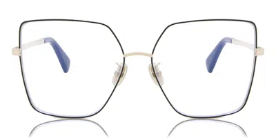 Max Mara Mm5073-h-b 005 Women's Glasses Black Size 60 - Free Lenses - Blue Light Block Available In Gray