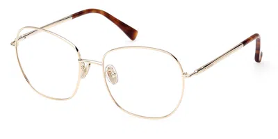 Max Mara Mm5077-h Women's Glasses, Gold, Size 56