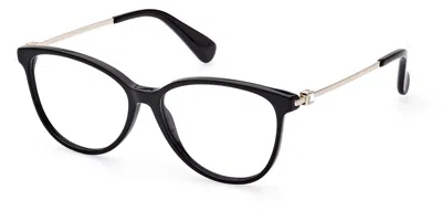 Max Mara Mm5078 Women's Glasses, Black, Size 54