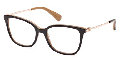 Max Mara Mm5079 Women's Glasses, Black, Size 54 In Multi