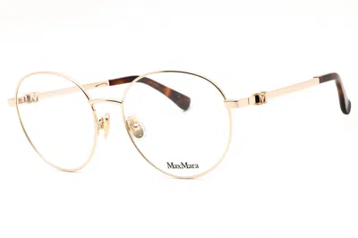 Max Mara Mm5081 Eyeglasses In Gold