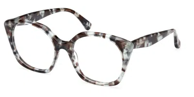 Max Mara Mm5082 Women's Glasses, Tortoiseshell, Size 53 In Gray