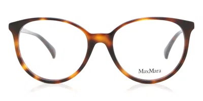 Max Mara Mm5084 Women's Glasses, Tortoiseshell, Size 53 In Brown