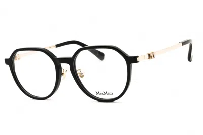 Max Mara Mm5088-d 001 Shiny Black 53mm