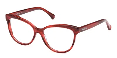 Max Mara Mm5093 Women's Glasses, Red, Size 54
