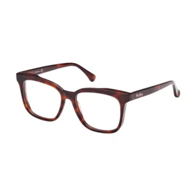 Max Mara Mm5095 053 Blonde Havana 51mm In Brown