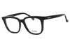 Max Mara Ladies Blue Rectangular Eyeglass Frames Mm5095 In Multi