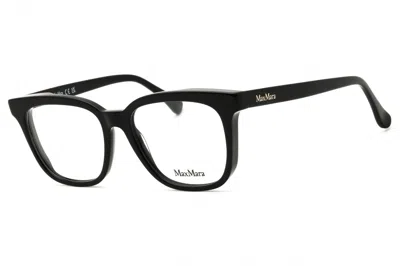 Max Mara Mm5095 Rectangular Acetate Eyeglasses In Transparent
