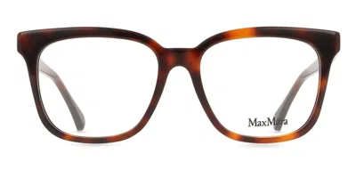 Max Mara Mm5095 Women's Glasses, Tortoiseshell, Size 51 In Neutral