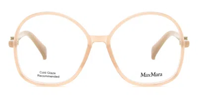 Max Mara Mm5100 Women's Glasses, Brown, Size 55 In Gold