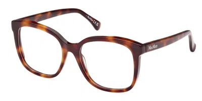 Max Mara Mm5103 Women's Glasses, Tortoiseshell, Size 53 In Brown