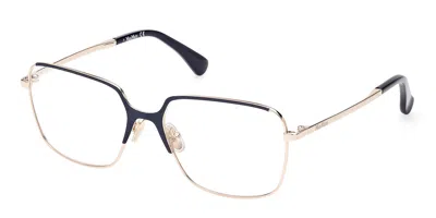 Max Mara Mm5105 Women's Glasses, Blue, Size 56 In Multi