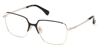 Max Mara Mm5105 Women's Glasses, Gold, Size 56 In Multi