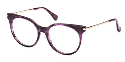 Max Mara Mm5107 Women's Glasses, Purple, Size 53