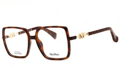 Max Mara Mm5108-h 053 Blonde Havana 55mm In Brown