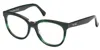Max Mara Full-frame Plain Mirror In Green
