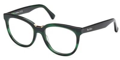 MAX MARA MM5110 WOMEN'S GLASSES, GREEN, SIZE 52