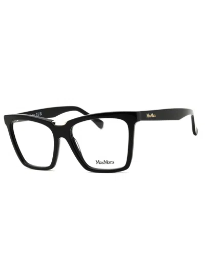 Max Mara Mm5111 Eyeglasses In Shiny Red/clear Demo Lens