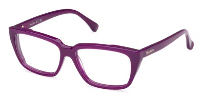 Max Mara Mm5112 Women's Glasses, Purple, Size 54