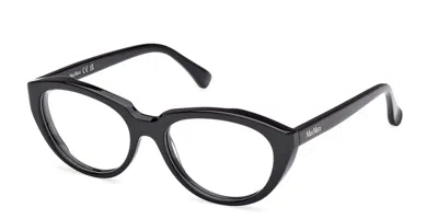 Max Mara Mm5113 Women's Glasses, Black, Size 53