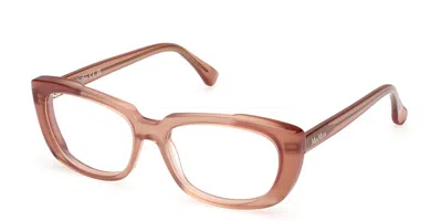 Max Mara Mm5114 Women's Glasses, Brown, Size 54